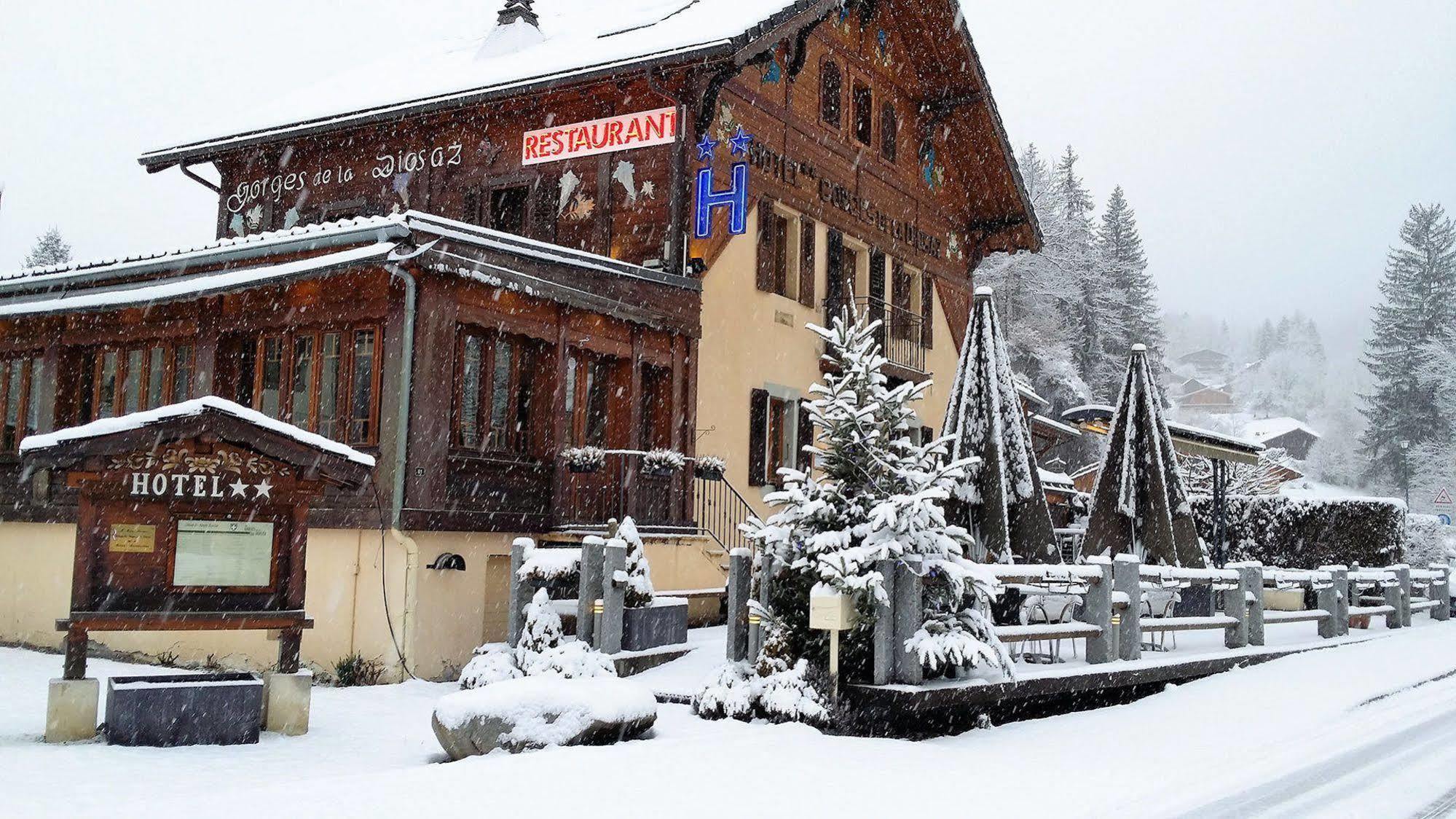 Auberge Des Gorges Servoz Zewnętrze zdjęcie